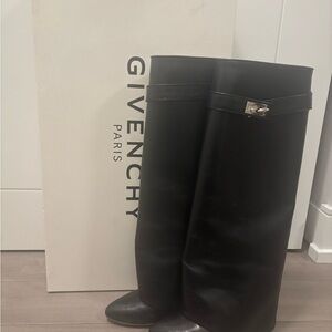 Givenchy Black Leather boots
